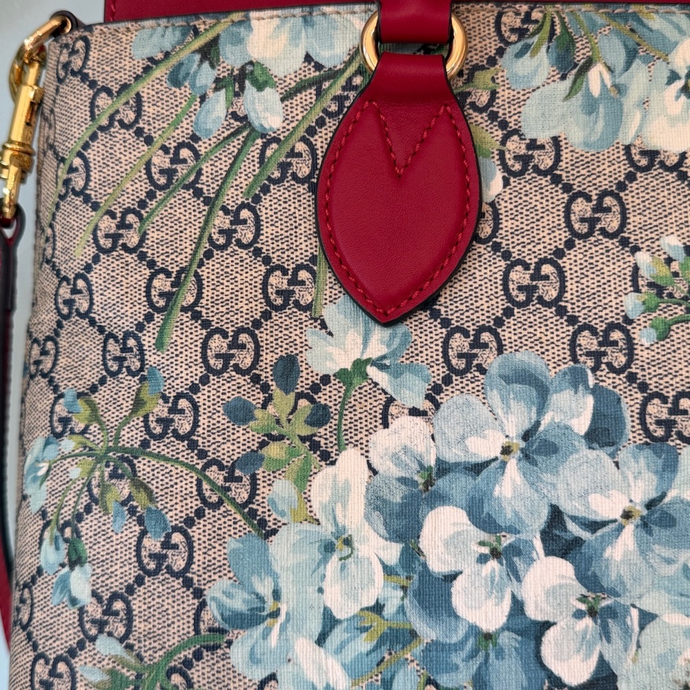 Gucci Bloom Satchel Bag with Crossbody Strap - Picture 3 of 14